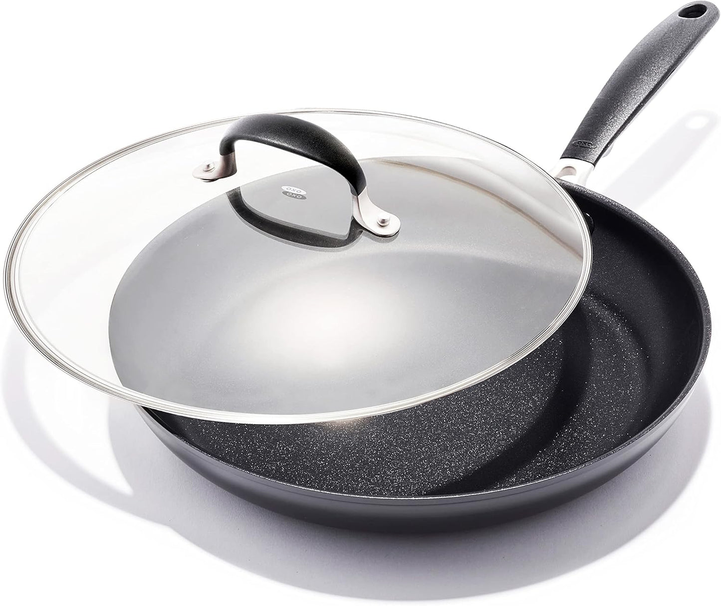 OXO Good Grips 12 in Nonstick Frying Pan Skillet with Lid
