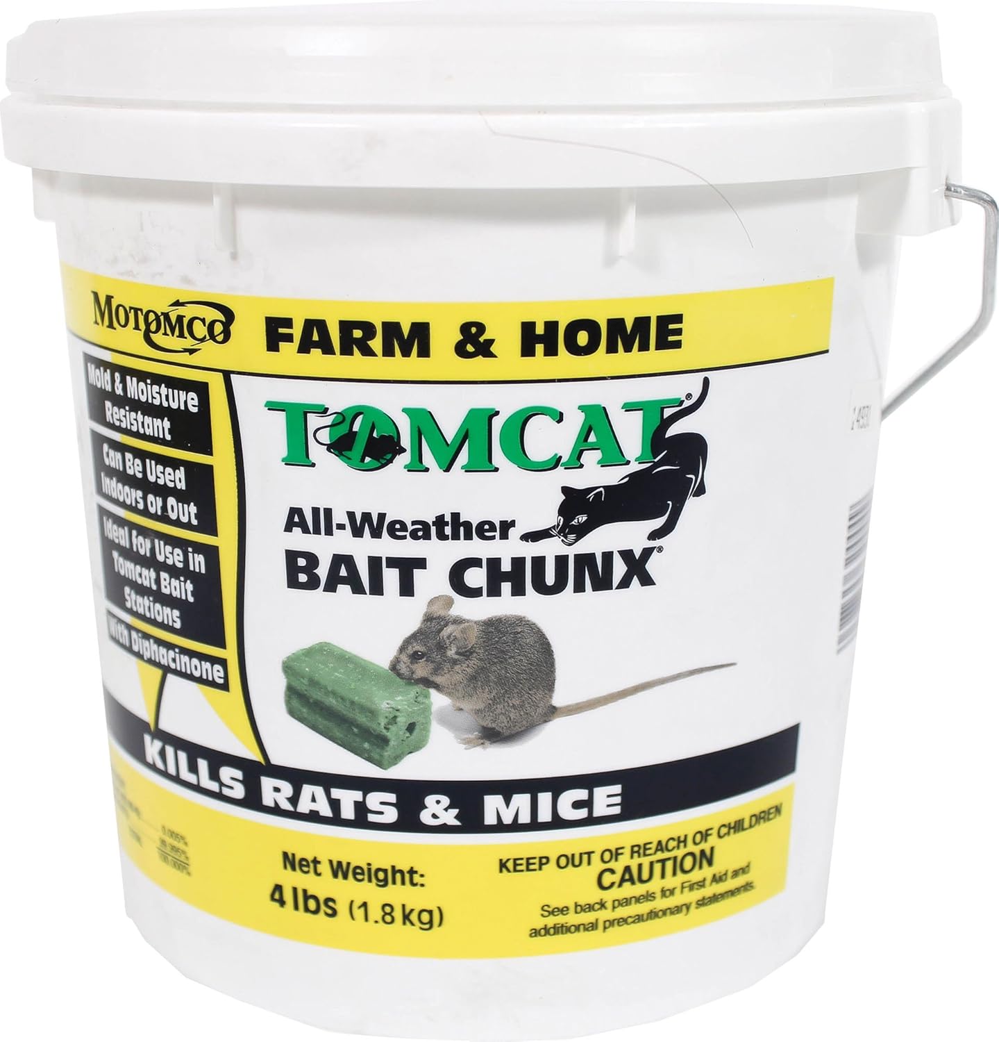 Tomcat All Weather Bait Chunx for Effective Rodent Control