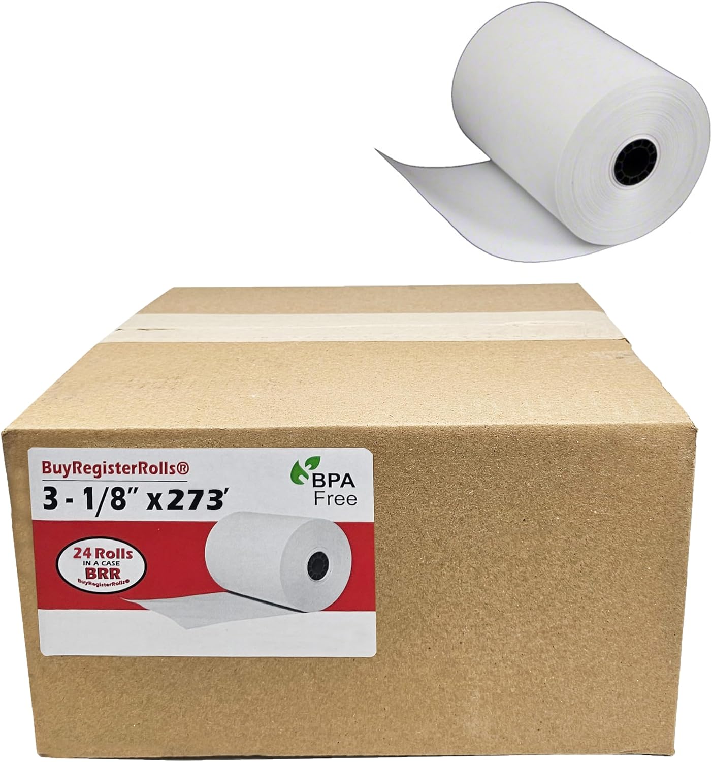 24 XL Thermal Paper Rolls for Clover POS - BuyRegisterRolls