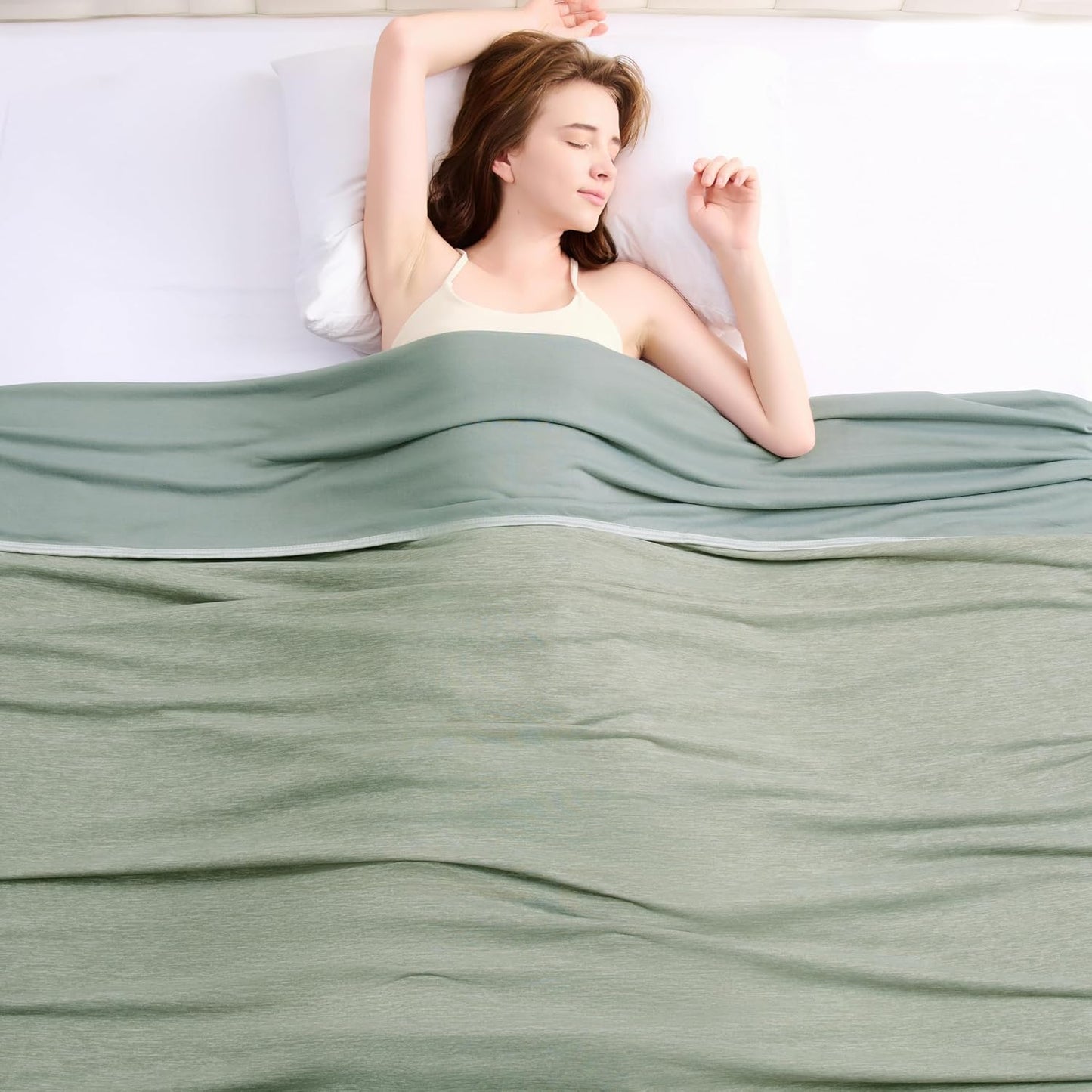 Topcee Cooling Blanket for Night Sweats - Ultra-Cool Comfort