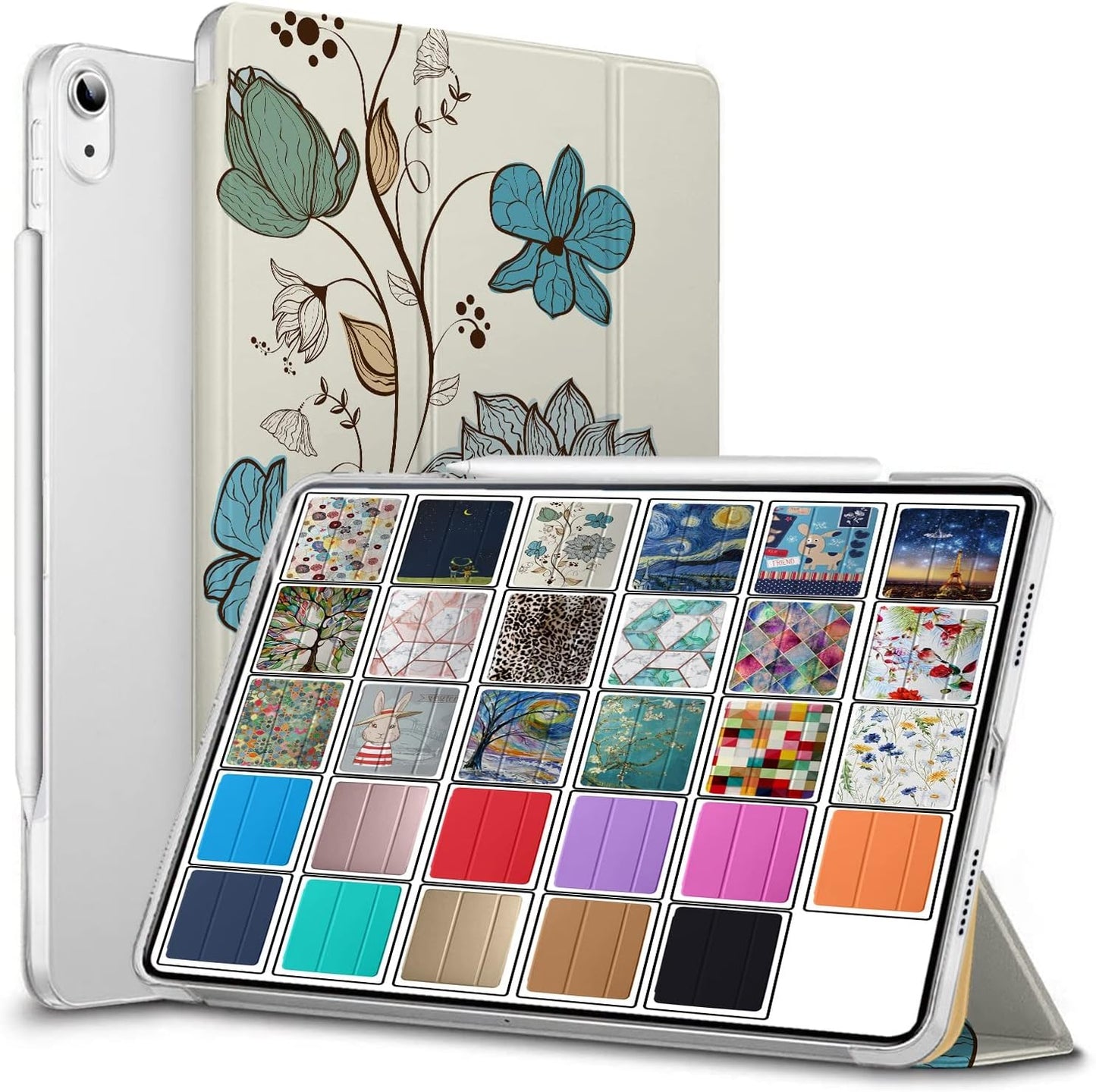 DuraSafe Cases for iPad PRO 11 Inch 1st Gen - Watercolor Flowers