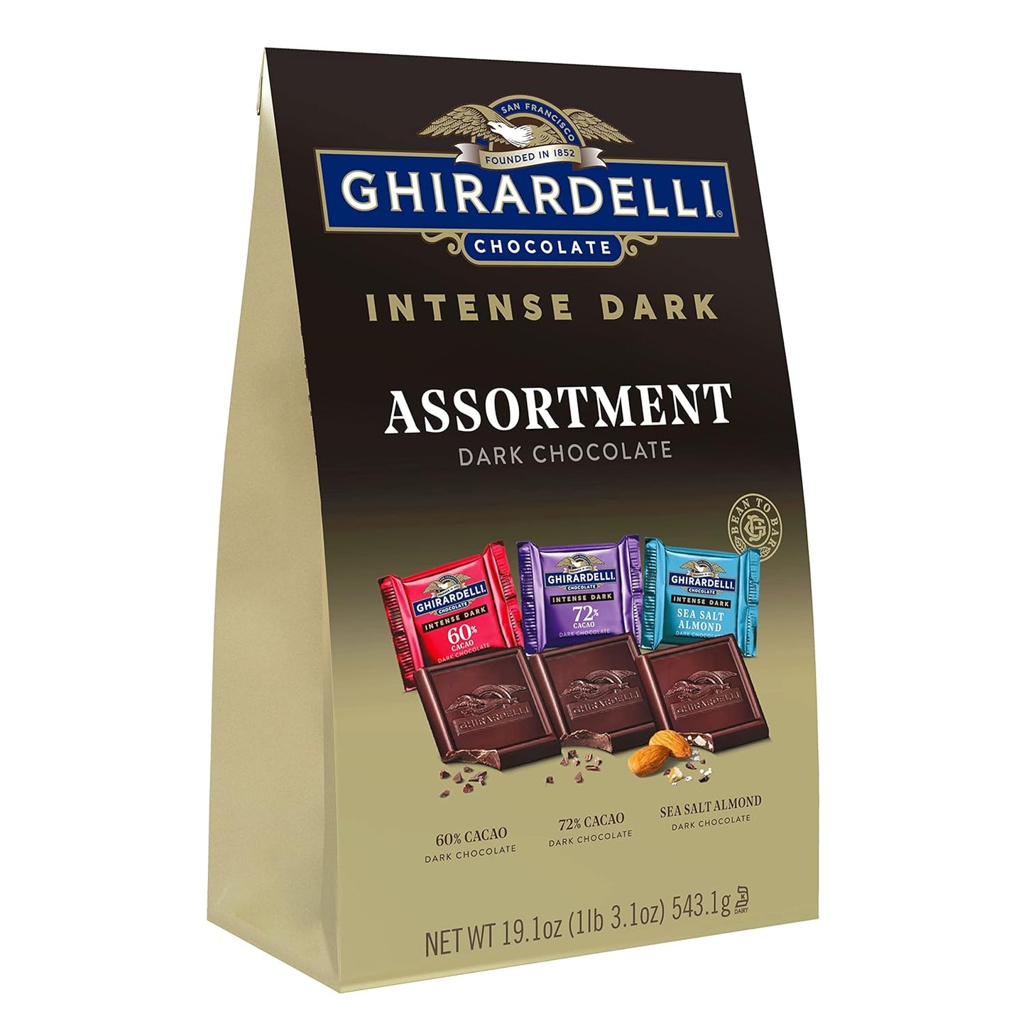 Ghirardelli Intense Dark Chocolate Assortment for Chocolate Lovers