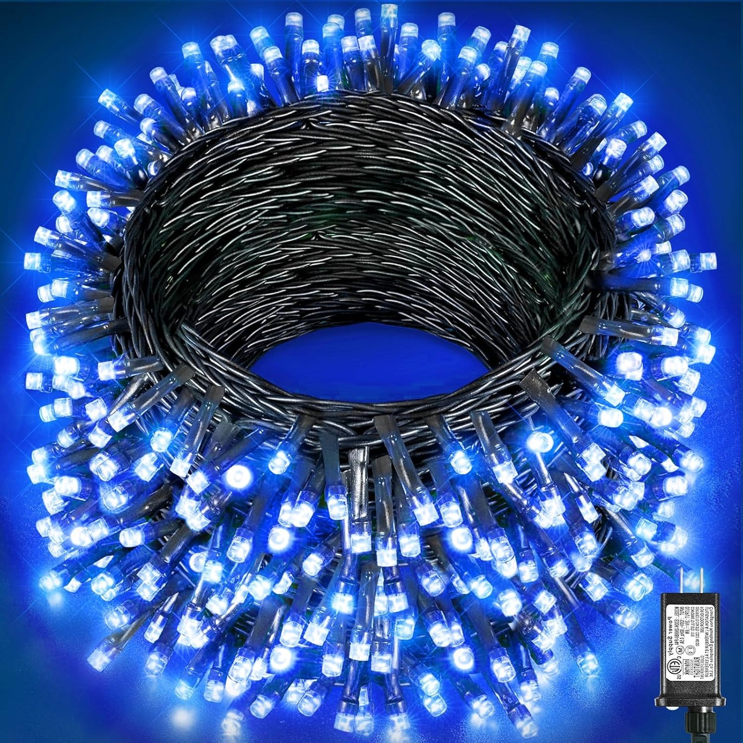 197FT 600 LED Christmas Lights Outdoor for Festive Decor