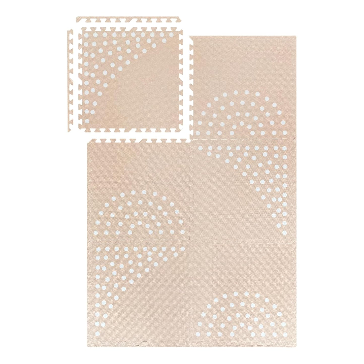 Soft Non-Toxic EVA Foam Play Mat Set for Safe Play Areas