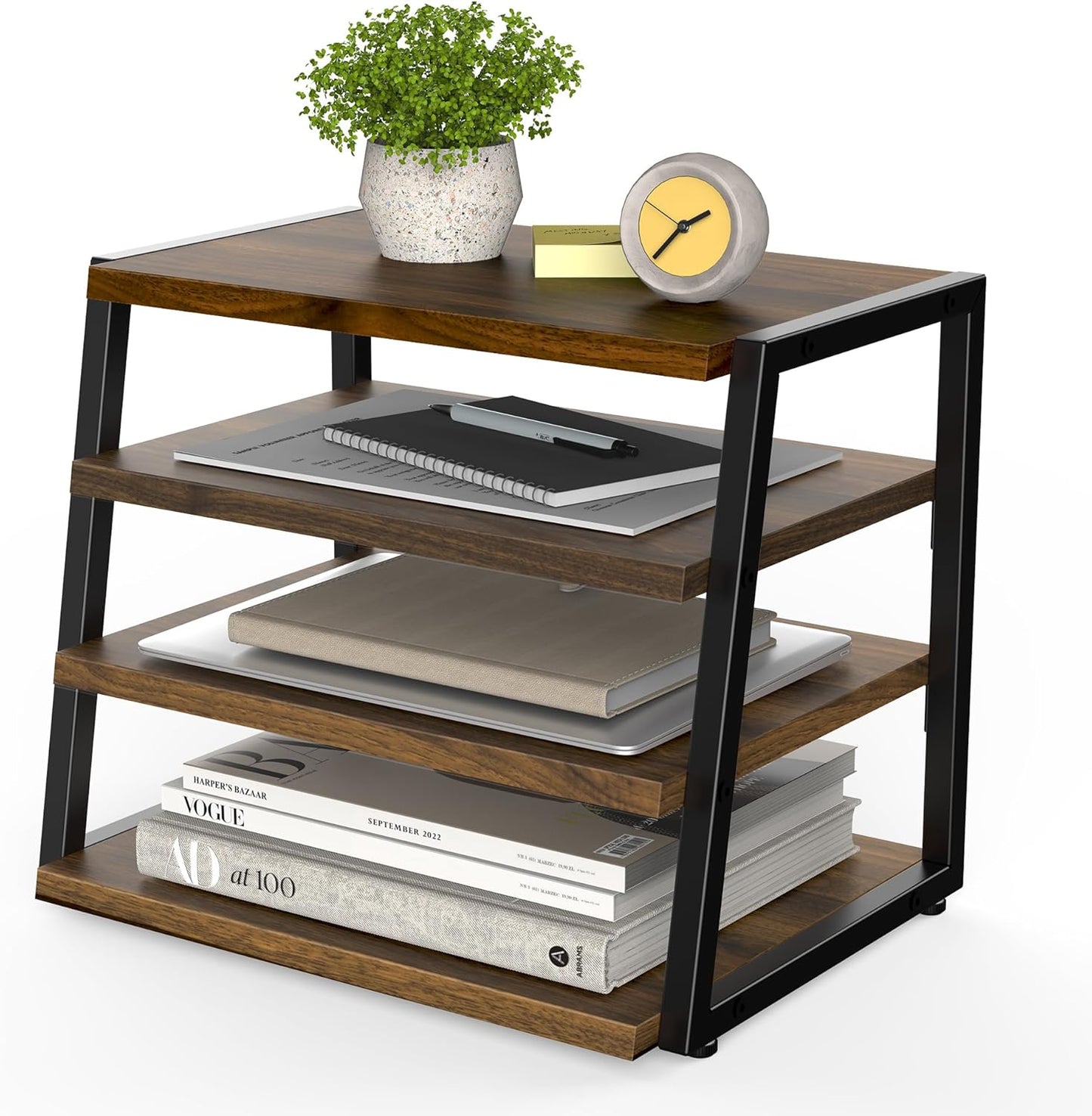 Fenge 4 Tier Desk Shelf - Ultimate Office Organizer