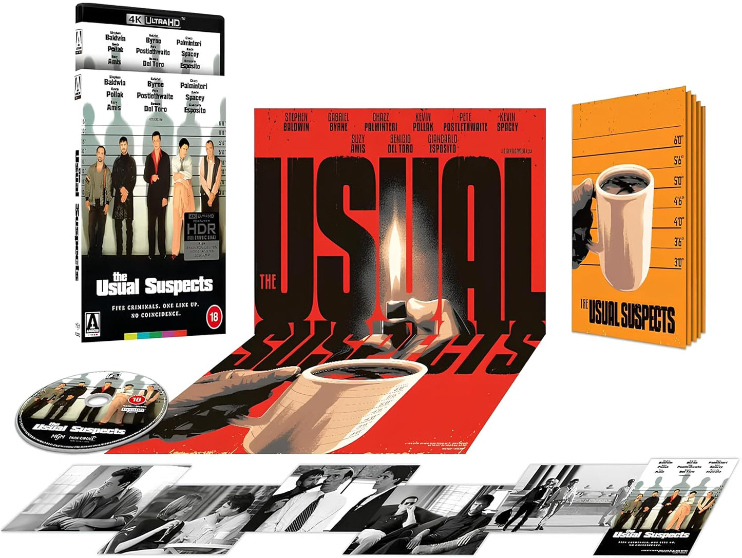 The Usual Suspects Limited Collector's Edition 4K UHD Blu-ray