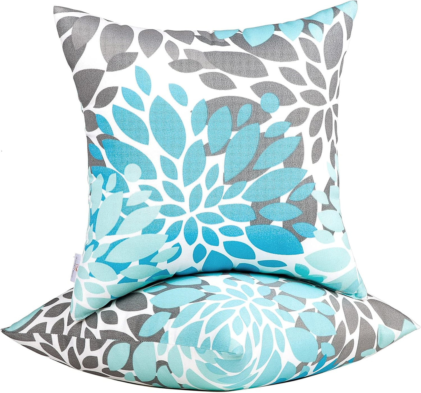 JMGBird Outdoor Pillows Waterproof Set of 2 for Patio Use