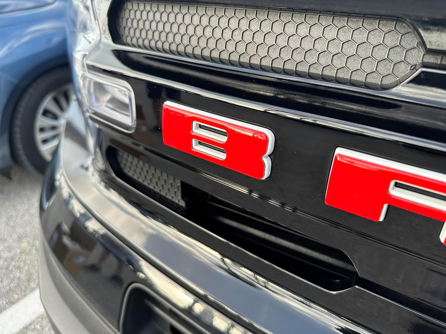 Grille Letter Overlays for 2021-2026 Bronco Sport - TufSkinz