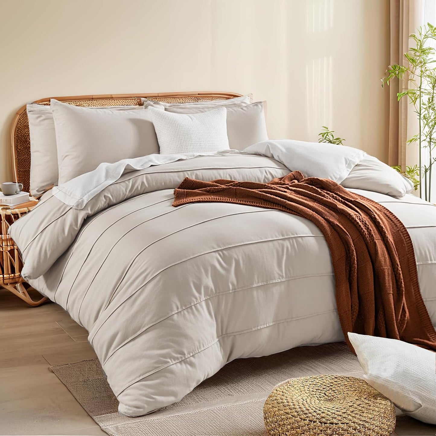 NEXHOME PRO Organic Cotton Duvet Cover Queen Size Set Review