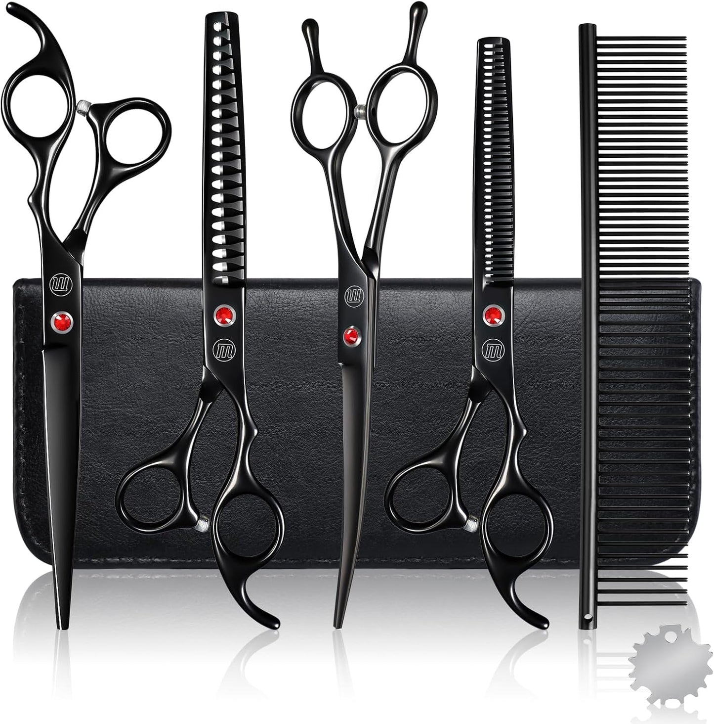 Professional Dog Grooming Scissors Set for Perfect Pet Grooming