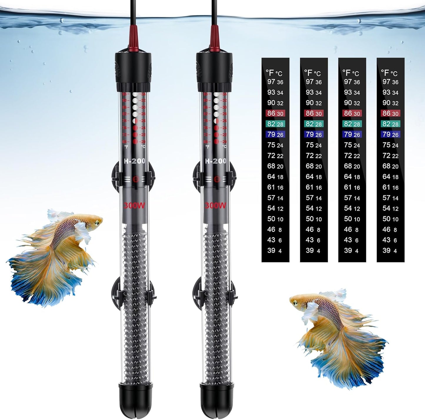 Dreyoo Submersible Aquarium Heater for Precise Temperature Control
