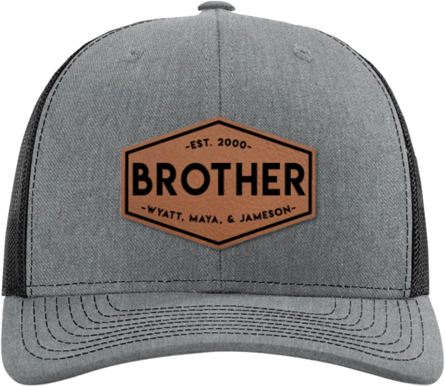 Fathers Day Hats Customized for Grandpa from Grandkids