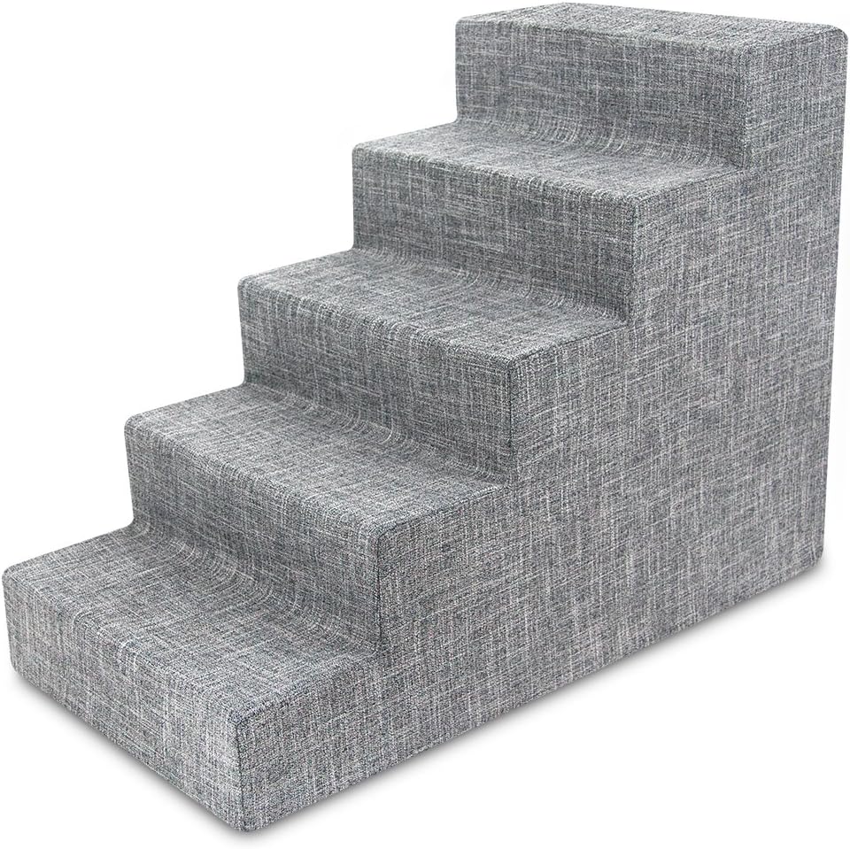 Best Pet Supplies Dog Stairs for Small Dogs & Cats, 5-Step
