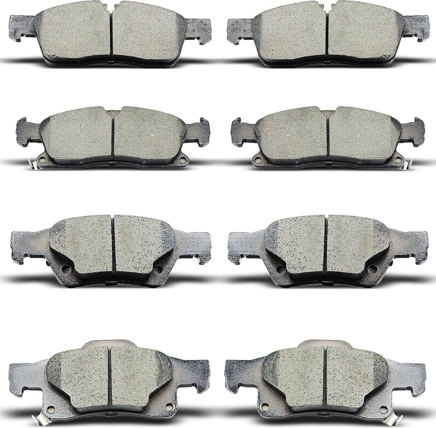 Front Rear Ceramic Brake Pads for Dodge Durango and Jeep