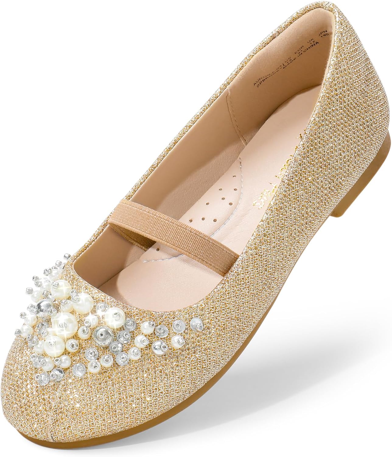 DREAM PAIRS Girls Ballet Flats for Daily and Special Occasions