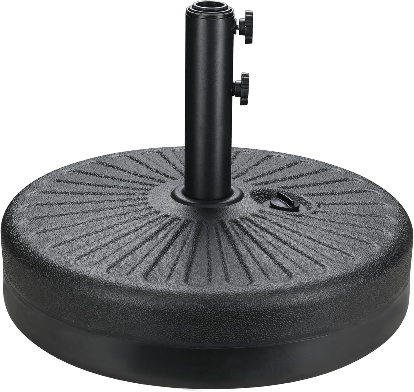 Heavy Duty 20 Inch Fillable Market Umbrella Base Stand for Outdoors