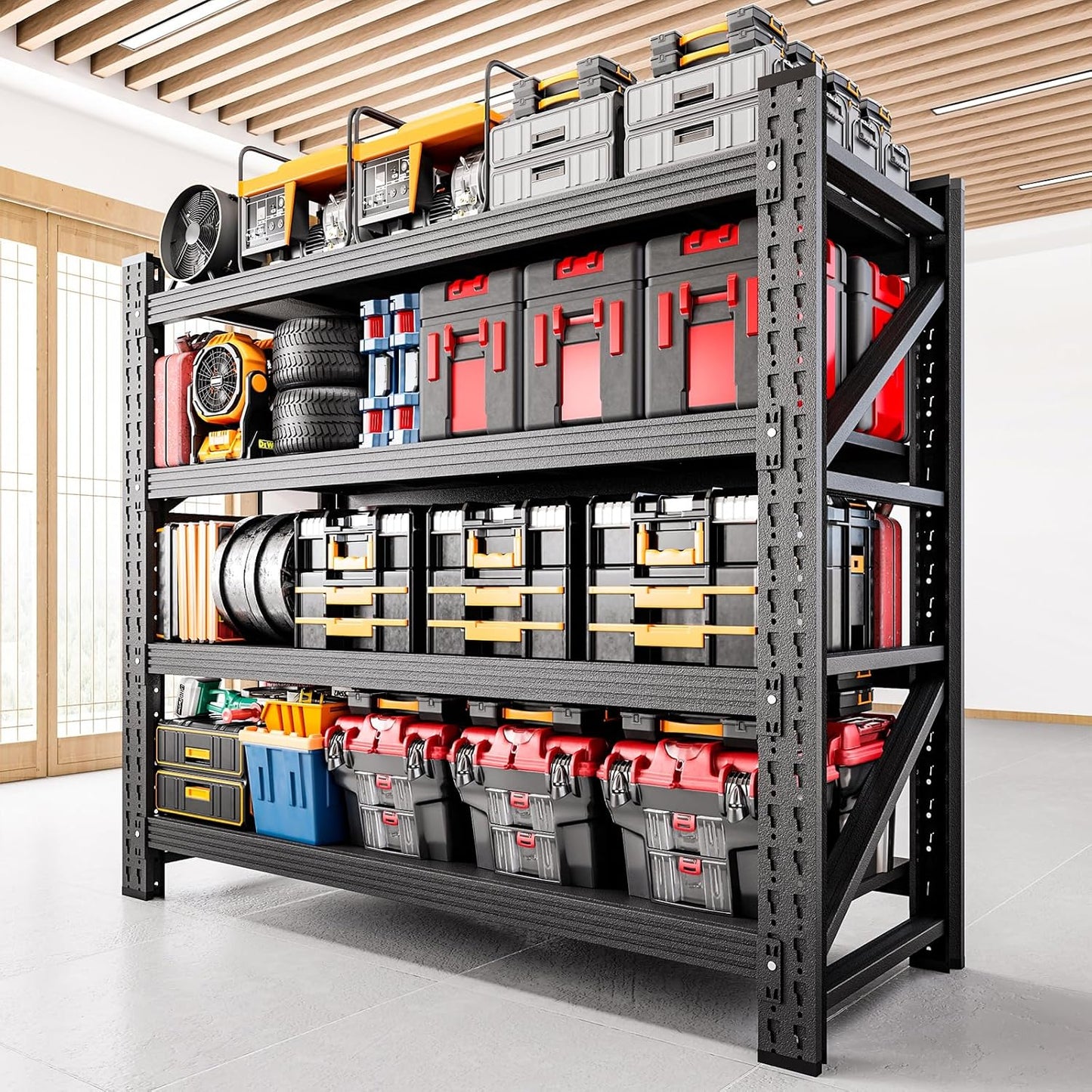 3000LBS Heavy Duty Garage Shelving Unit for Storage Needs
