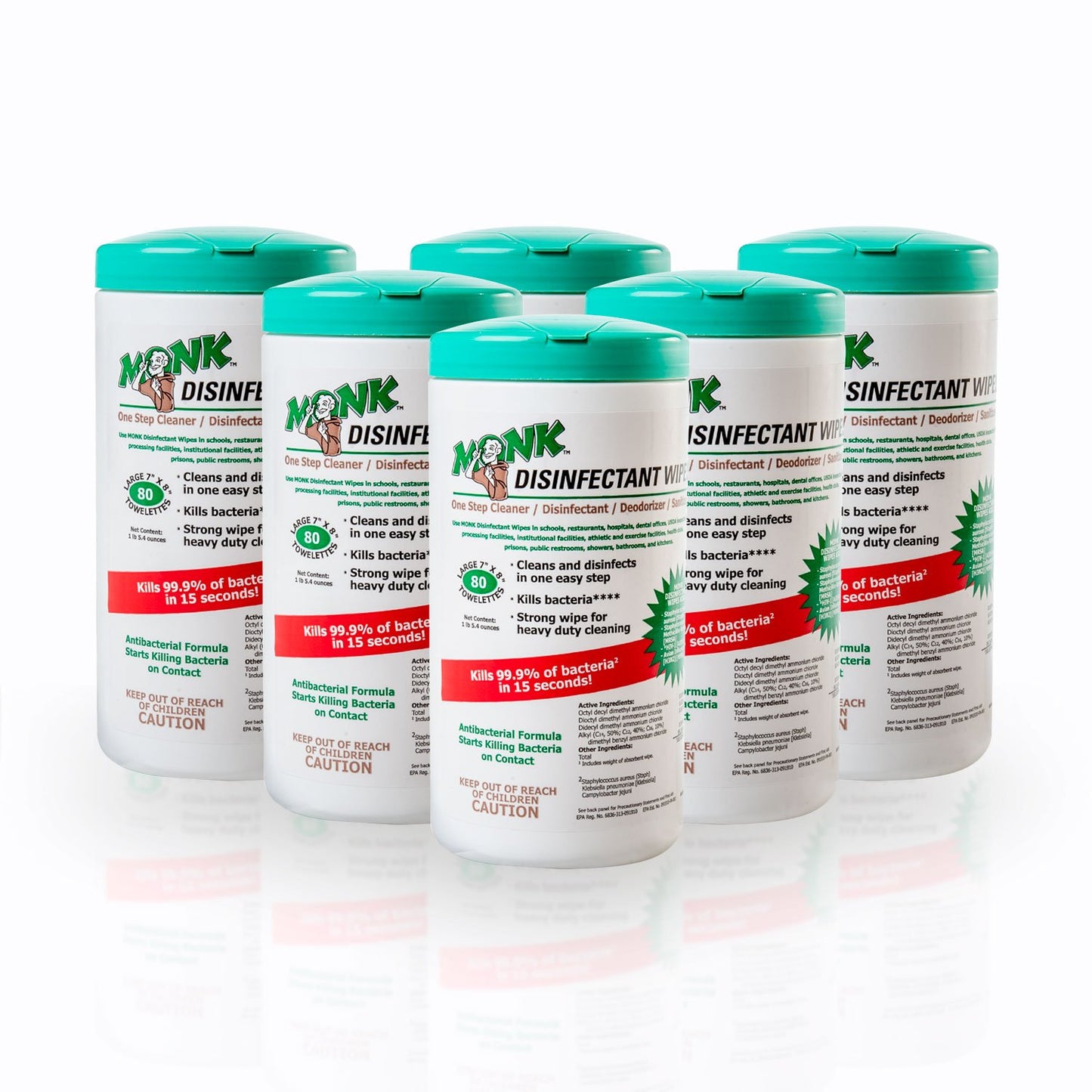 DREUMEX Monk Disinfectant Wipes for Effective Cleaning and Freshness