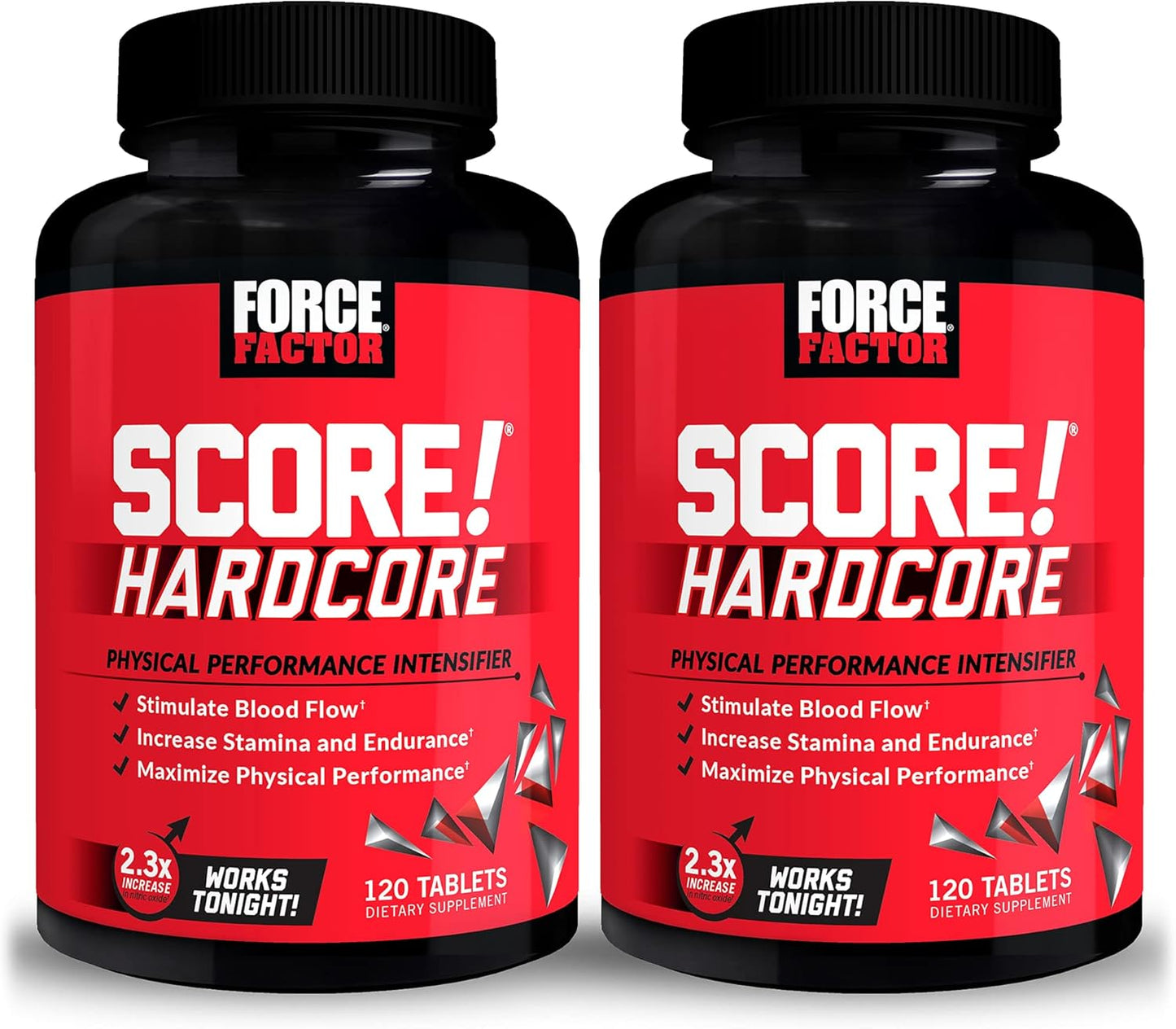 Force Factor SCORE! Hardcore Nitric Oxide Booster for Men