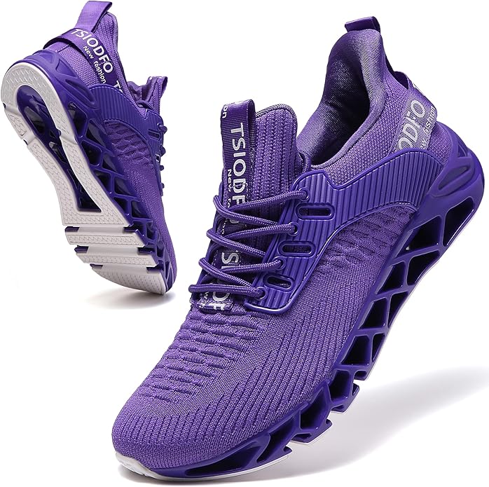 TSIODFO Men Sneakers Fashion Sport Running Athletic Walking Shoes