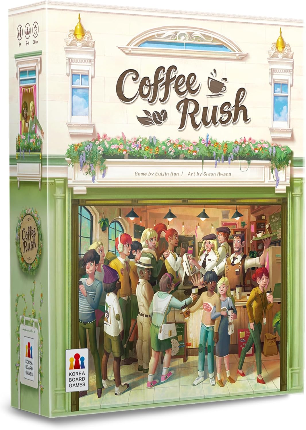 Coffee Rush Board Game - Brew Up Success in a Fun Adventure