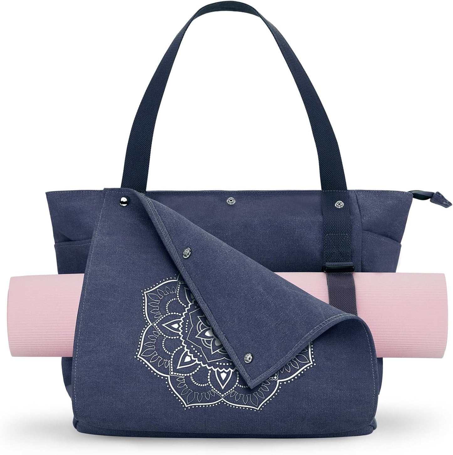 Multi-Pocket Yoga Mat Bag for Easy Mat Transport