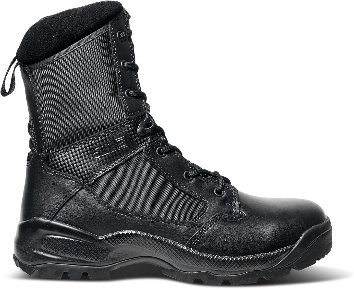 5.11 Tactical Men's Combat Boots - Easy Side-Zip for Quick On/Off!