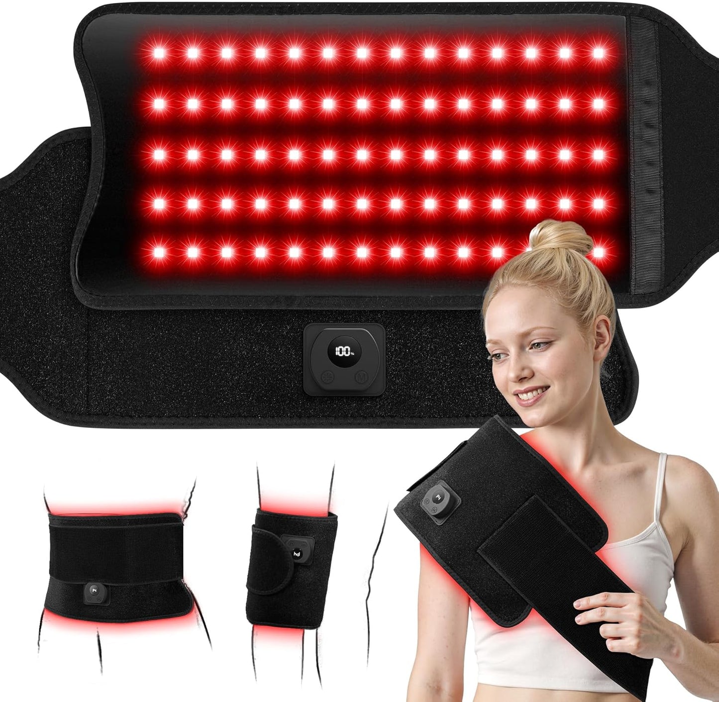 XASLA Red Light Therapy Mat for Pain Relief and Circulation
