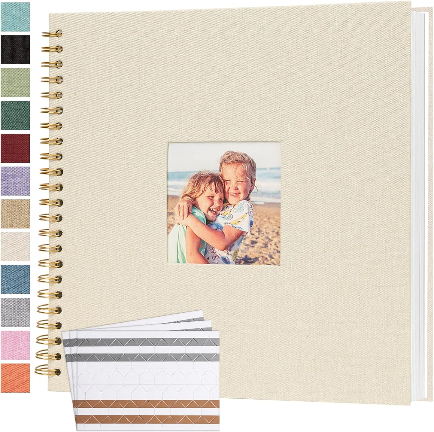 Scrapbook Photo Album 12x12 in 80 Pages for Memories & Gifts