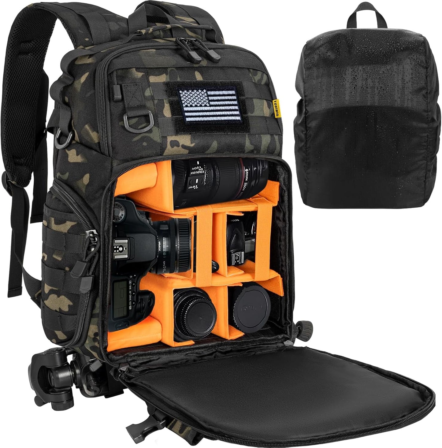 Camera Backpack for DSLR and Mirrorless Photography Gear