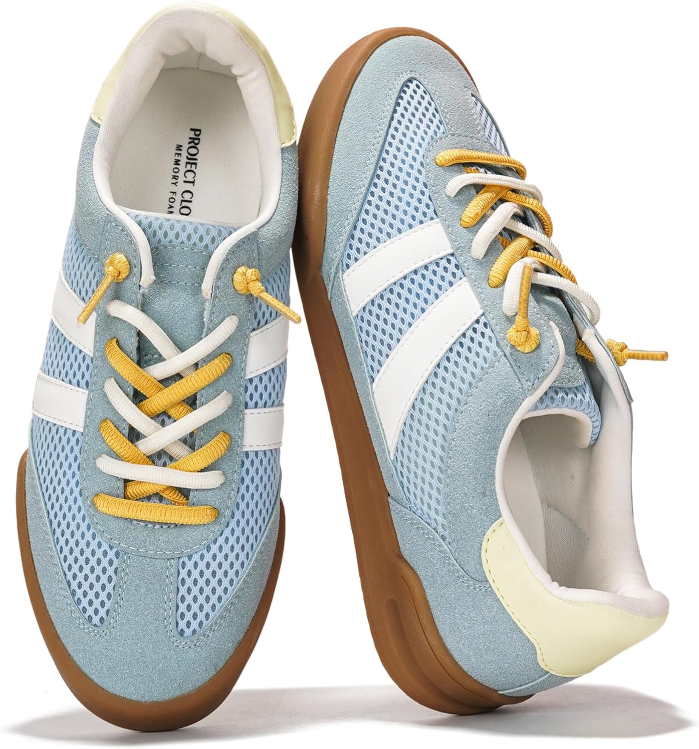 Project Cloud Genuine Leather Casual Sneakers for Women Comfort