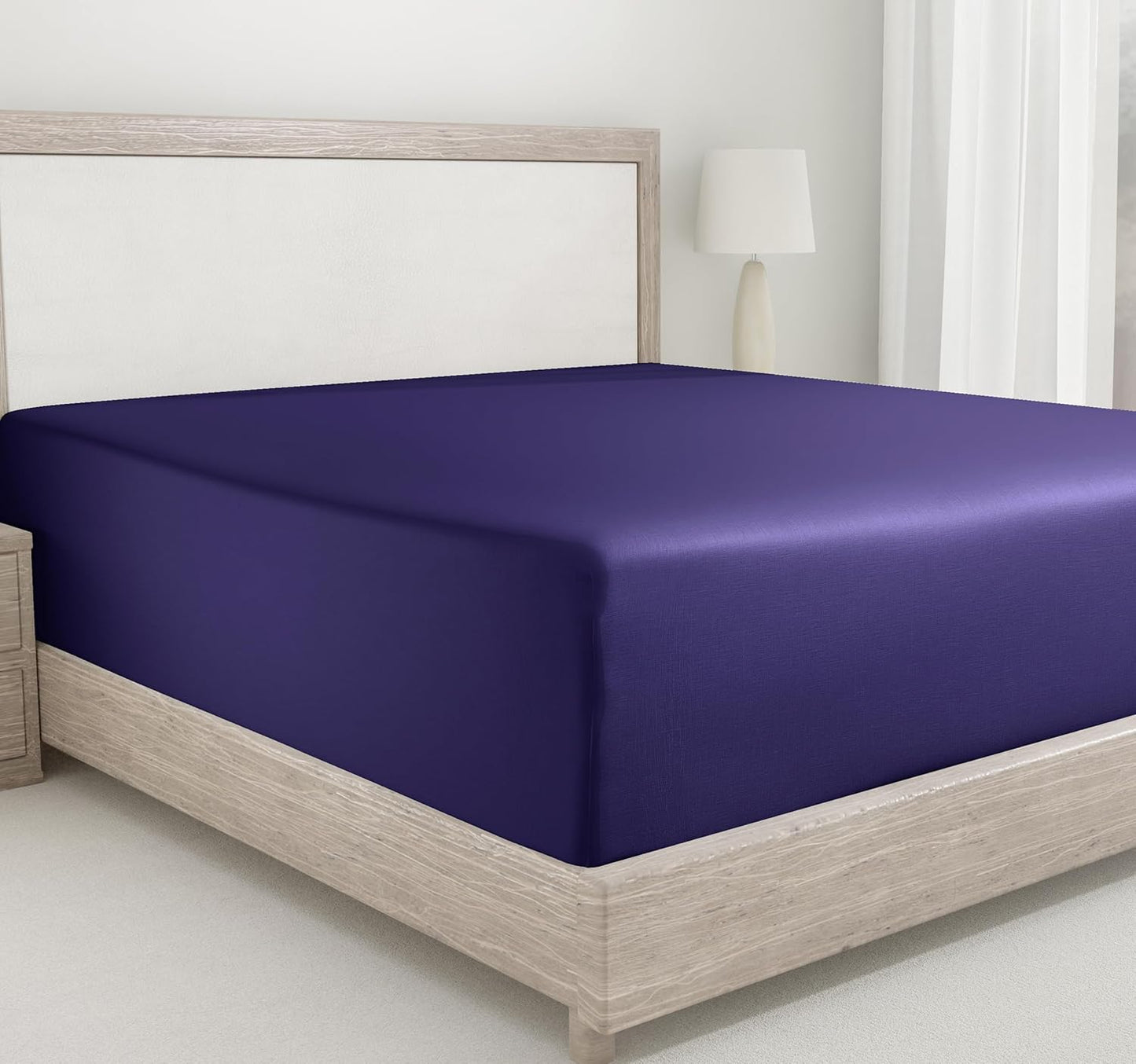 California Design Den Queen Size Fitted Sheet for Ultimate Comfort