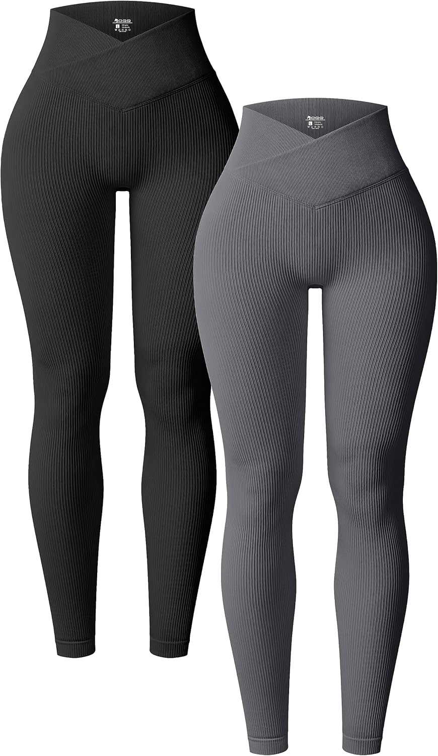 OQQ Women's 2 Piece Yoga Leggings for Comfort and Style