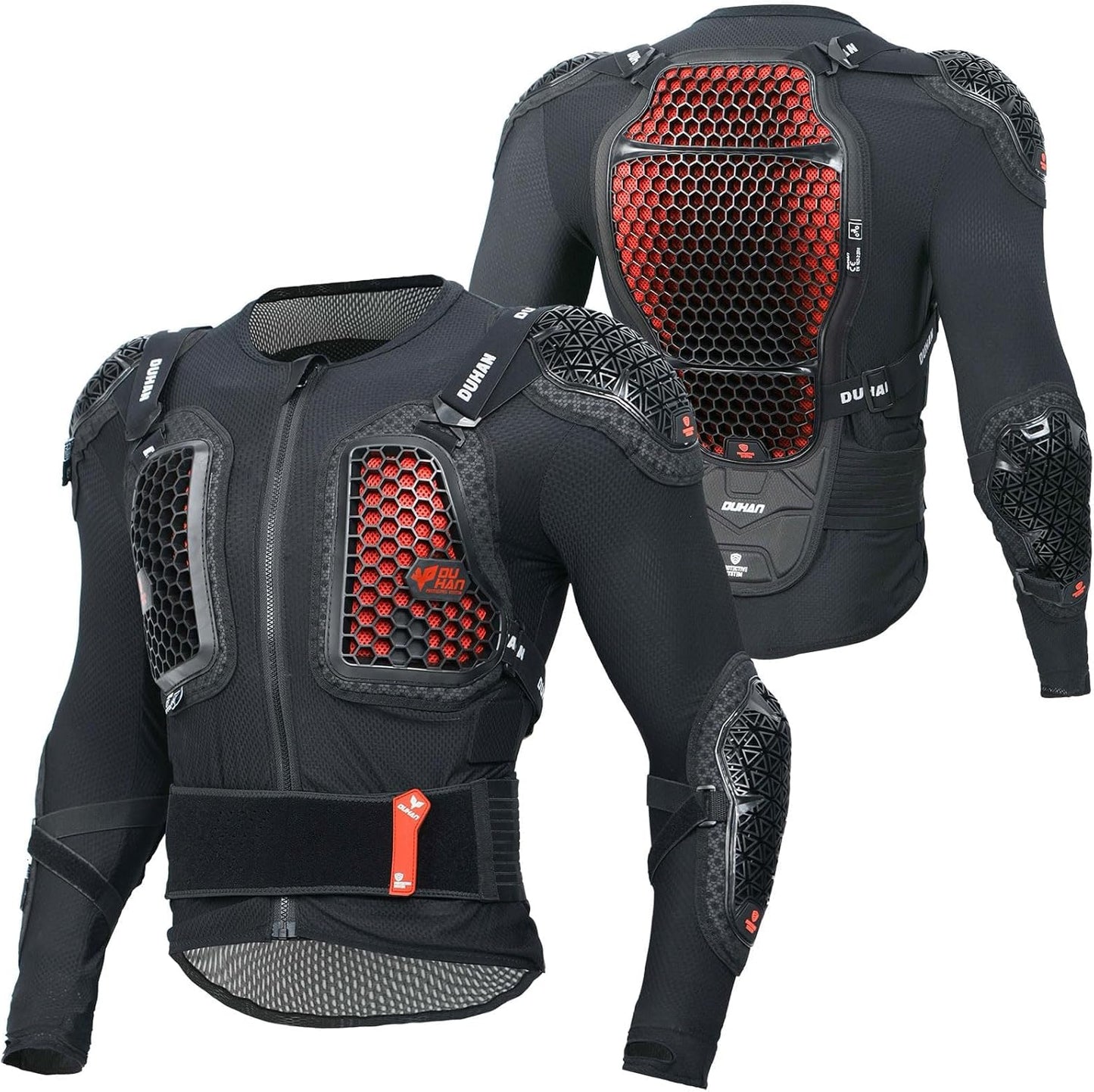 DUHAN Motorcycle Jacket Men with CE Level 2 Protection Gear