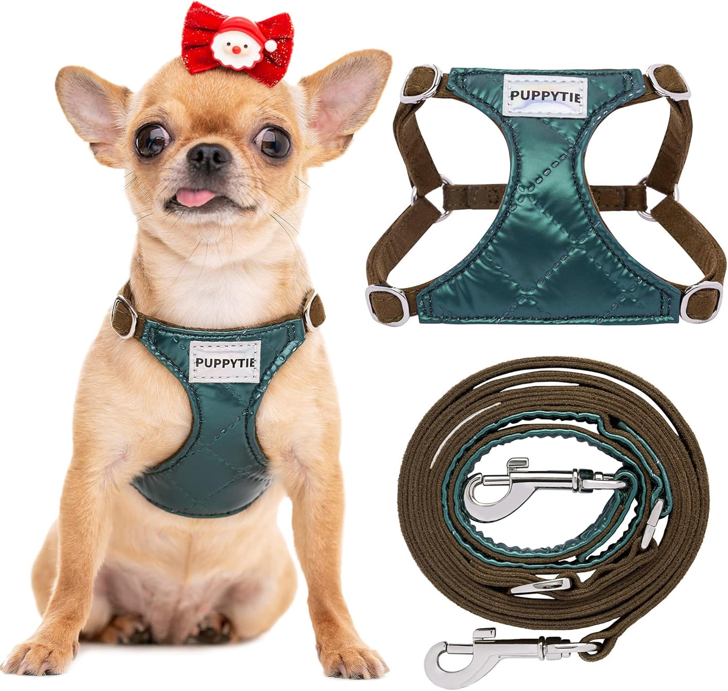 Puppytie No Pull XS Dog Harness with Multifunction Leash