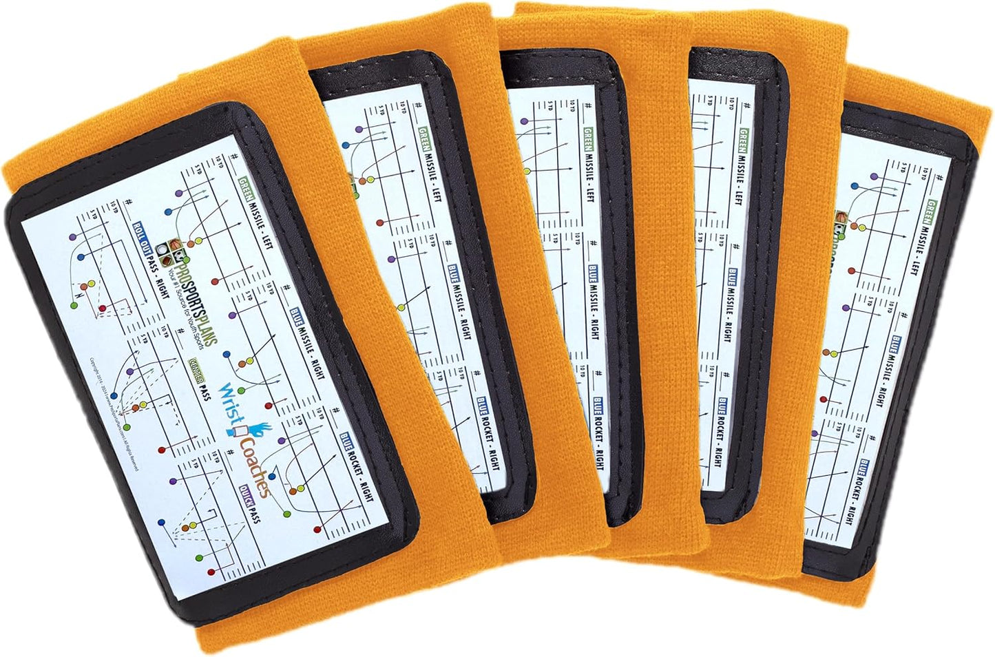 Football Play Wristbands for Youth Quarterbacks and More