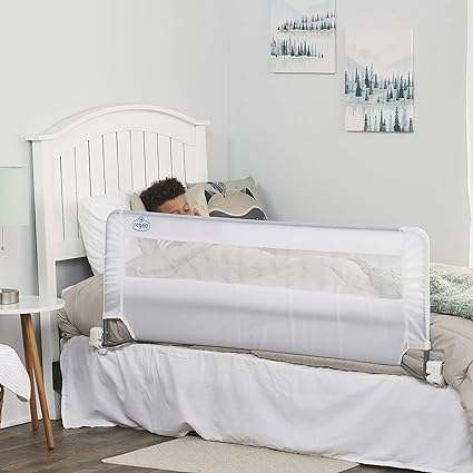 Regalo Swing Down 54-Inch Extra Long Bed Rail Guard for Safety
