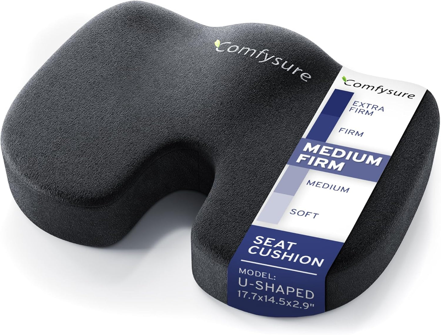 Memory Foam Tailbone Pain Relief Cushion - ComfySure