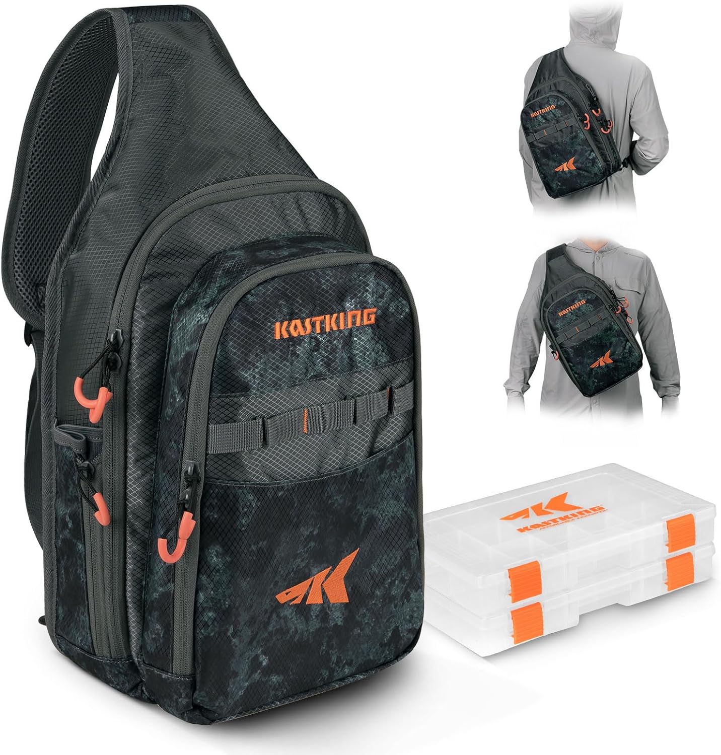 KastKing Pond Hopper Sling Bag - Lightweight Tackle Storage