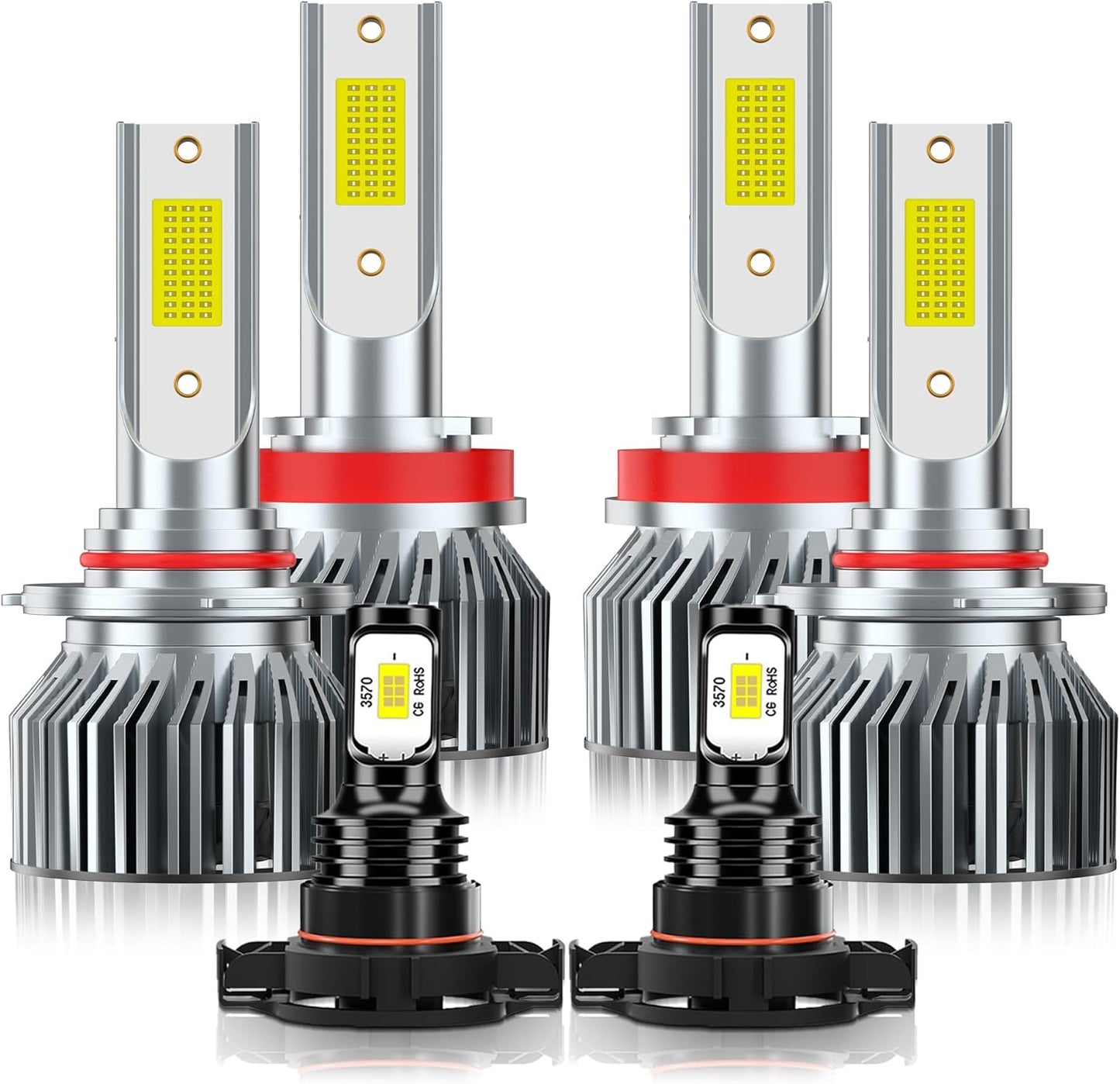 Fit For Chevy Silverado 1500 2500 3500HD Driving Light Bulbs