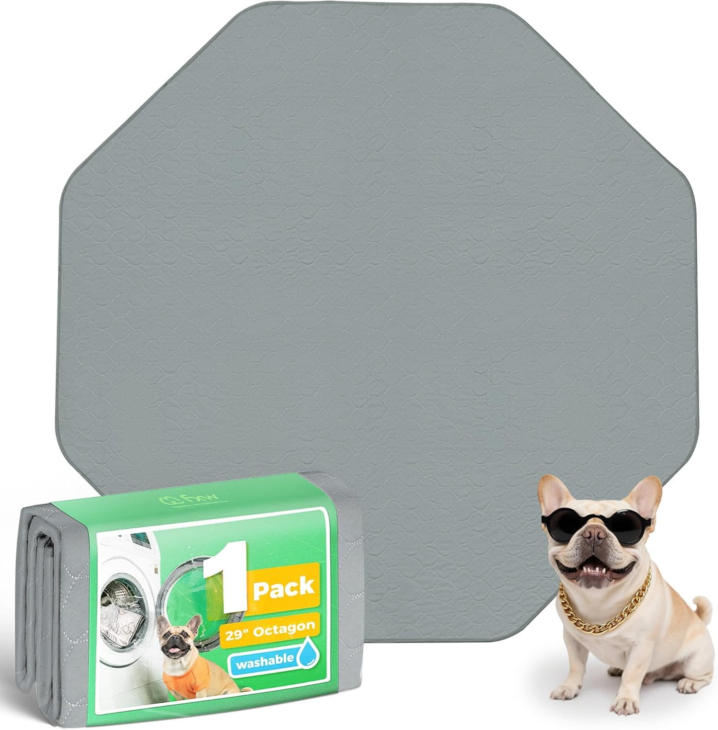 FXW Washable Pee Pads for Dogs - Super Absorbent & Eco-friendly