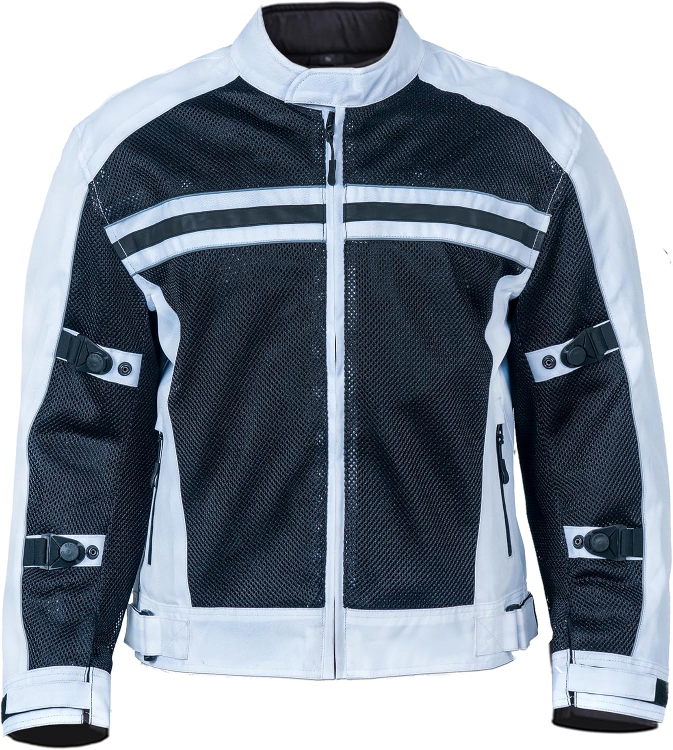 WICKED STOCK Men's Motorcycle Jacket with CE Armor for Safety