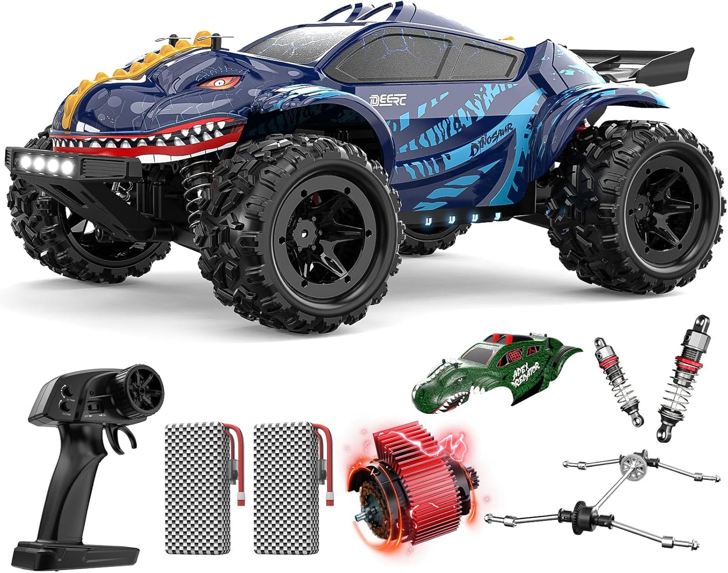 DEERC 9308E Fast RC Cars for Boys Age 8-12 - All Terrain Fun