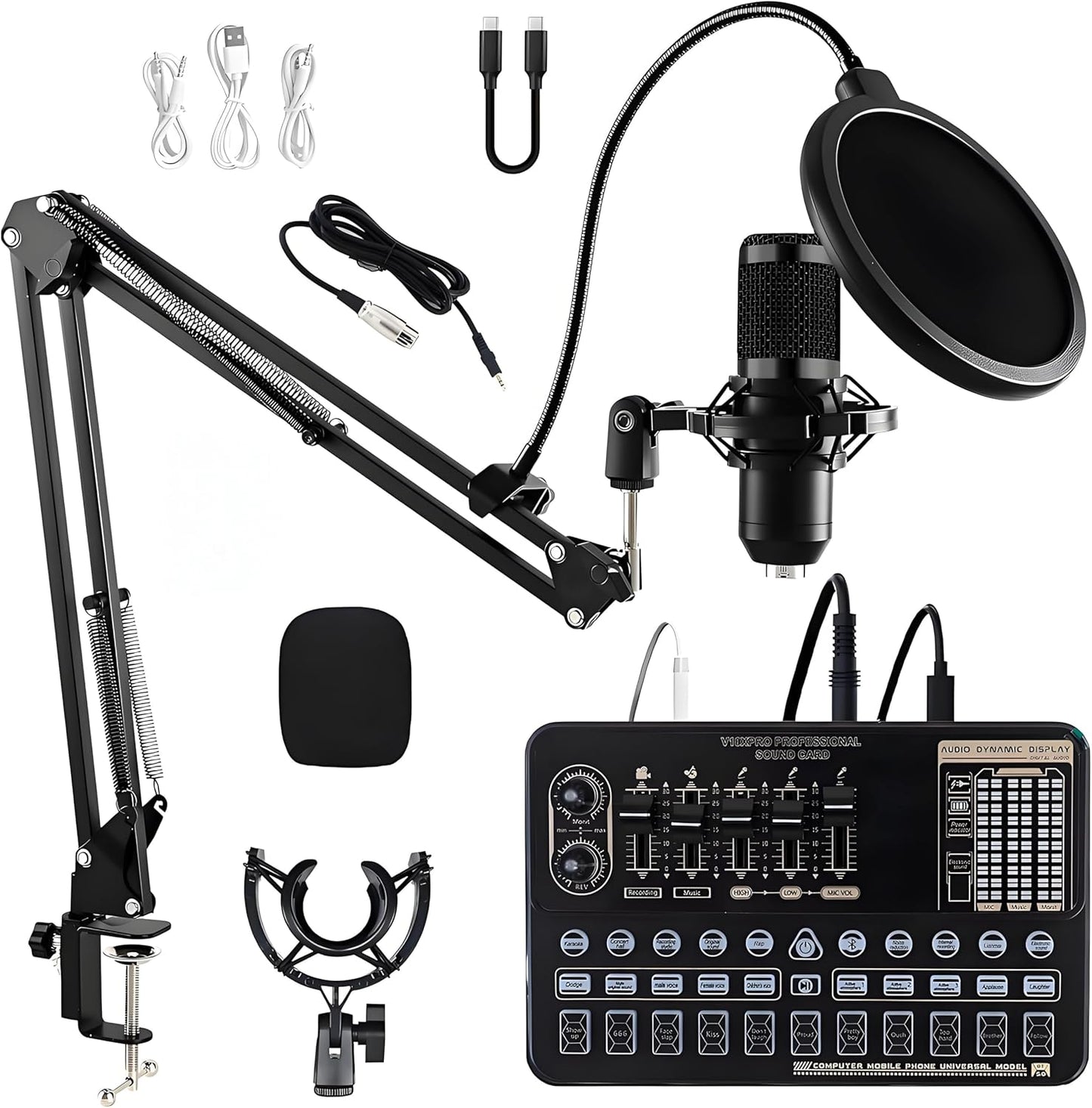 Professional Podcast Equipment Bundle for Quality Sound
