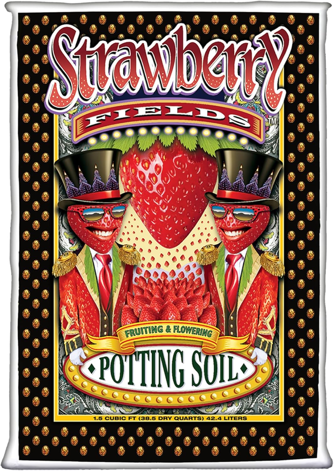 FoxFarm Strawberry Fields Potting Soil for Blooms and Fruits