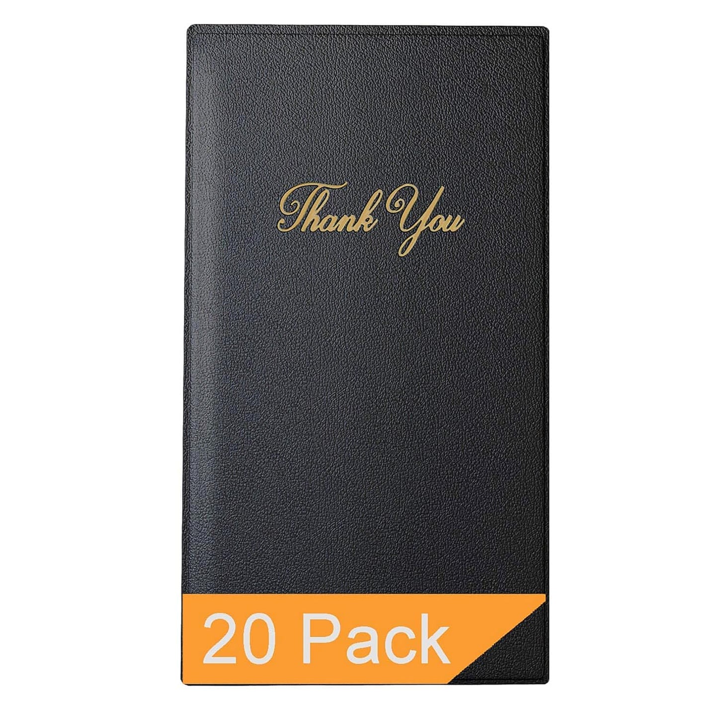 Gold Lion Gear Restaurant Check Presenters for Servers 20 Pack