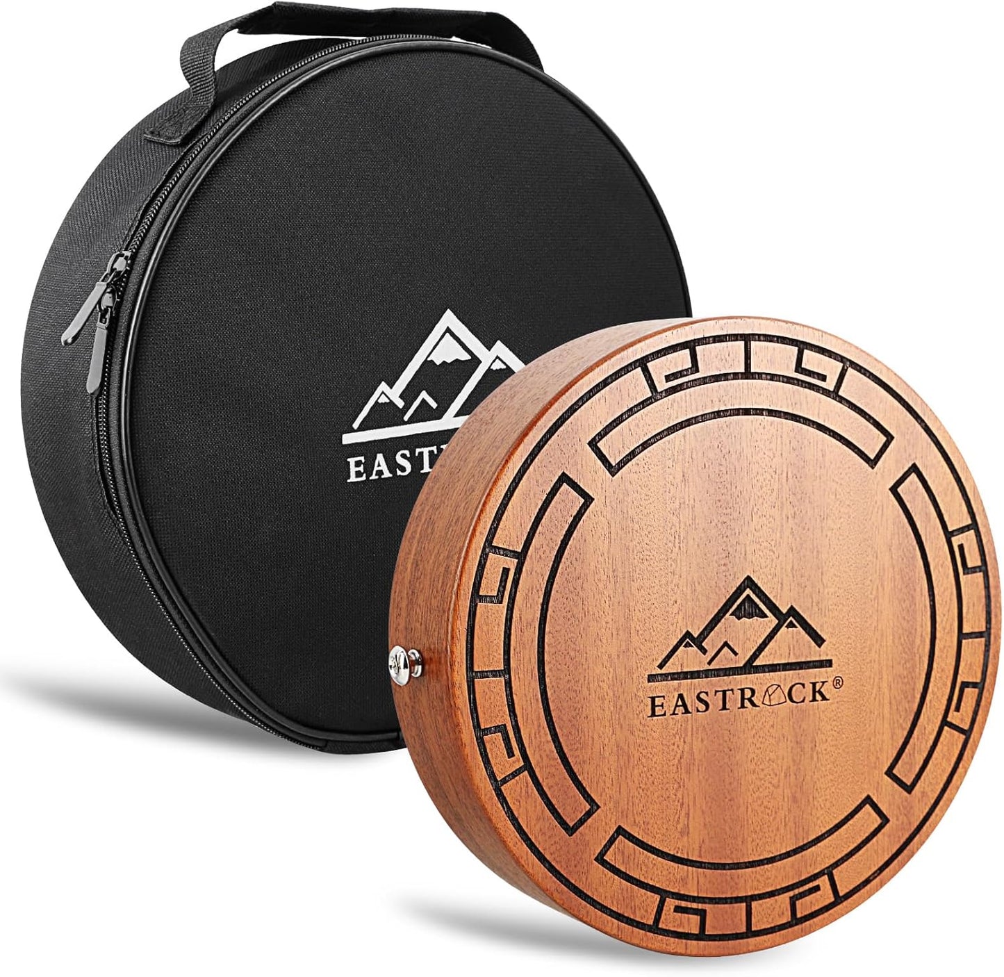 EASTROCK Portable Travel Cajon Hand Drum with Snare Wire