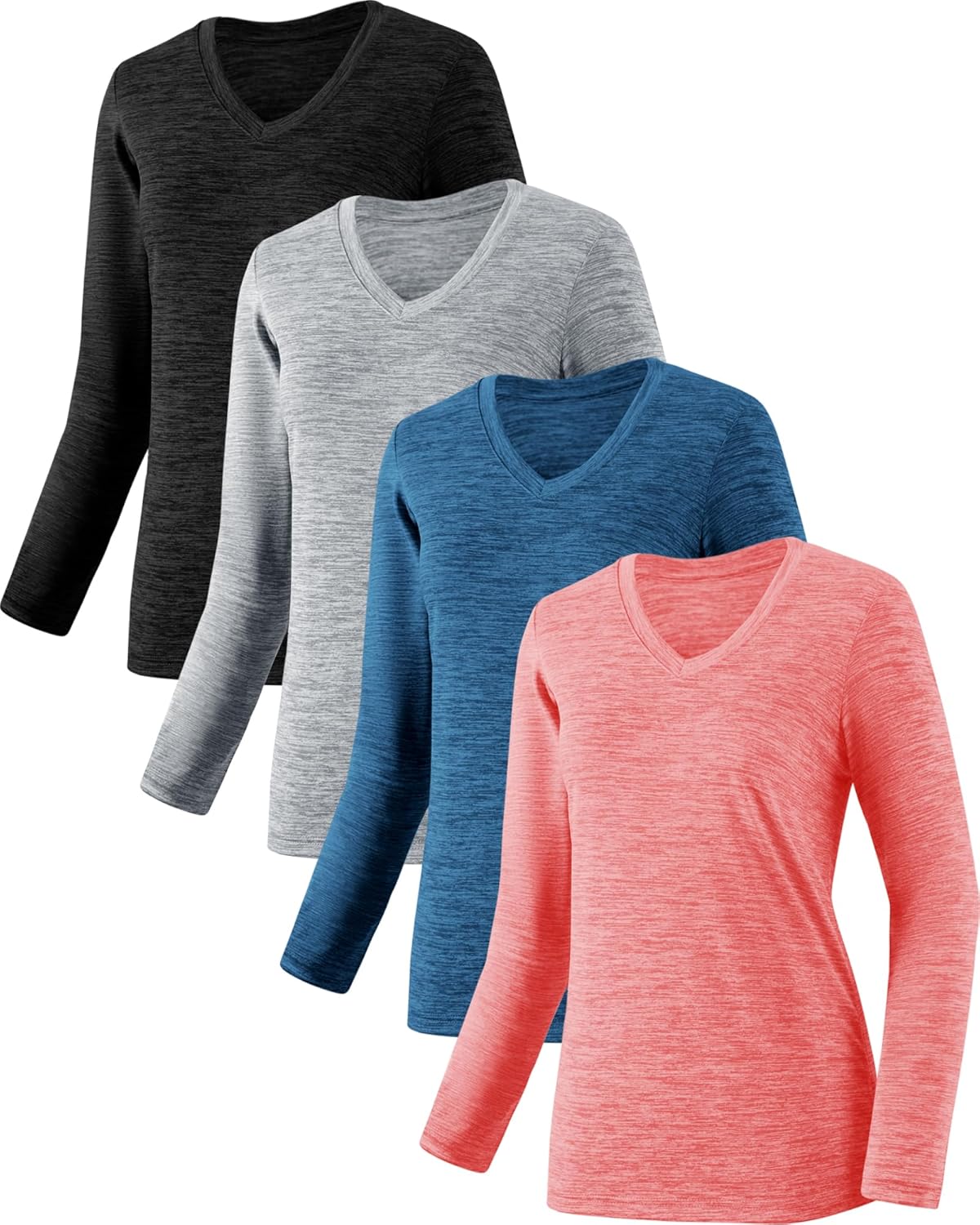 Moisture Wicking Long Sleeve Shirts for Women - Stylish Comfort