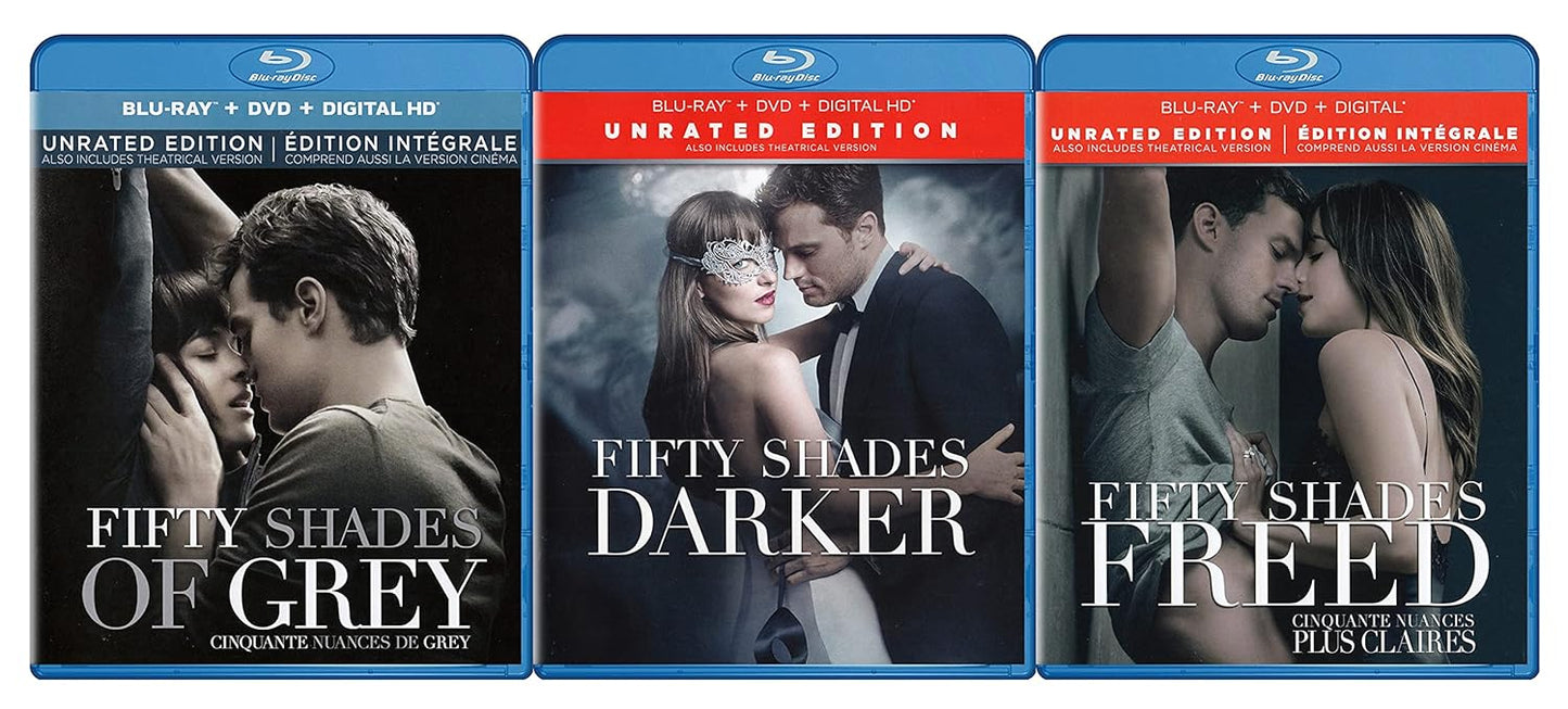 Fifty Shades Of Grey Trilogy Unrated Blu-ray Collection Review