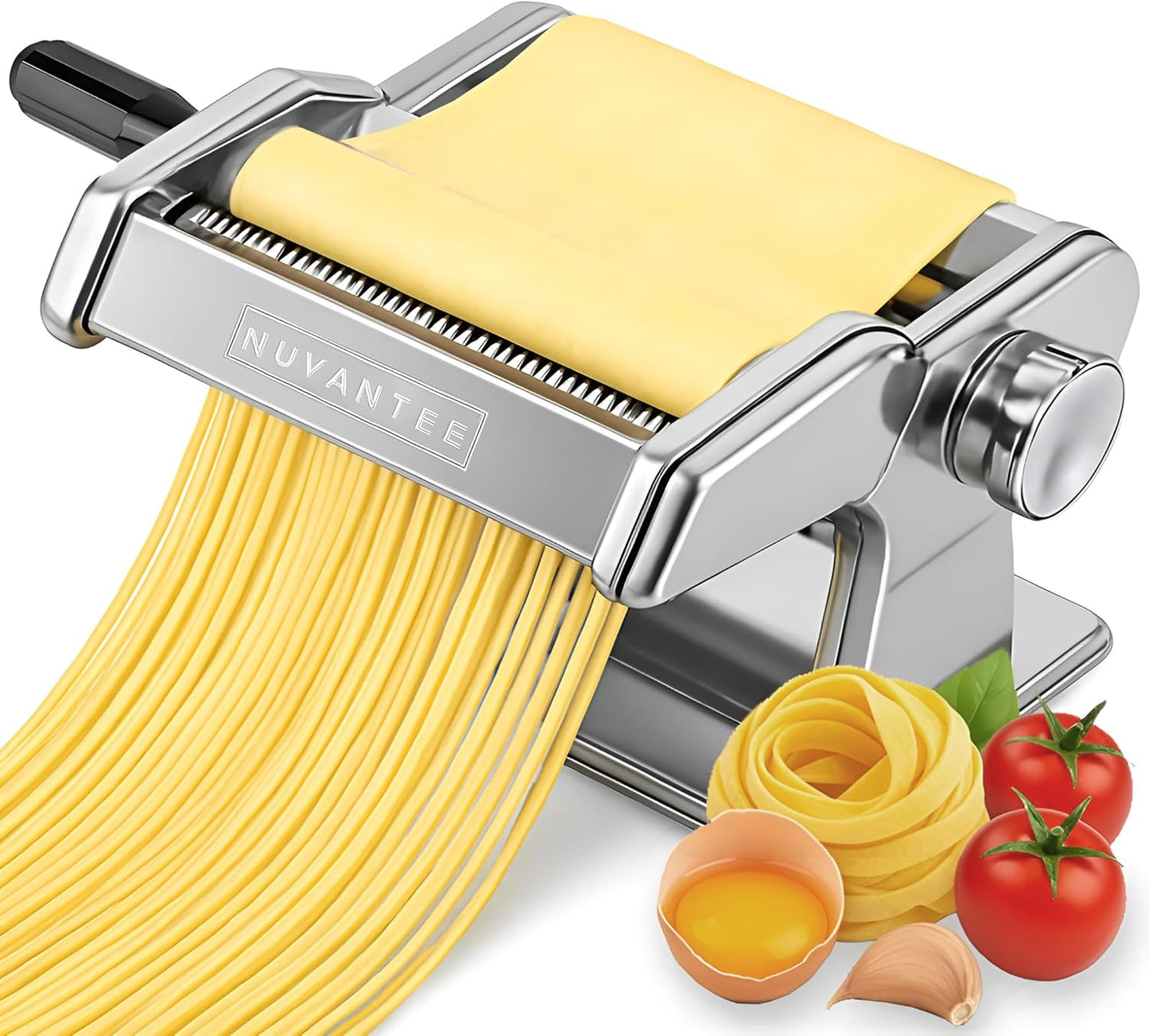 Nuvantee Pasta Maker with 7 Thickness Settings for Fresh Pasta